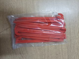 Estacas de plástico para jardín (lote)