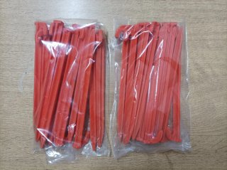 Estacas de plástico para jardín (lote)