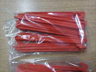 Estacas de plástico para jardín (lote)