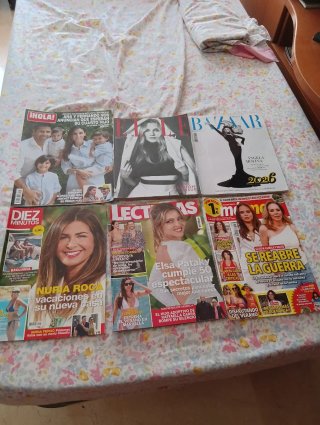 Lote 6 revistas nuevas