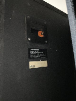Equipo Technics Negro y Plateado