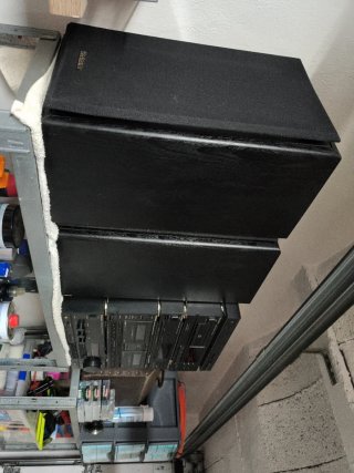 Equipo Technics Negro y Plateado
