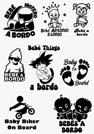 Pegatinas para vehículos personalizadas
