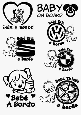 Pegatinas para vehículos personalizadas