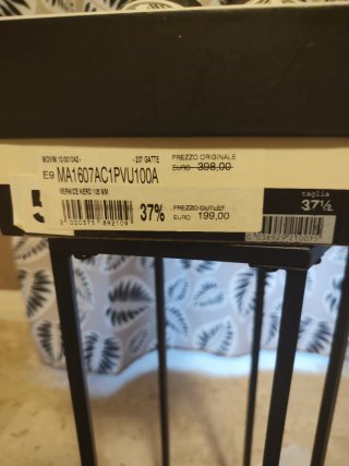 Sandali Moschino Neri e Bianchi