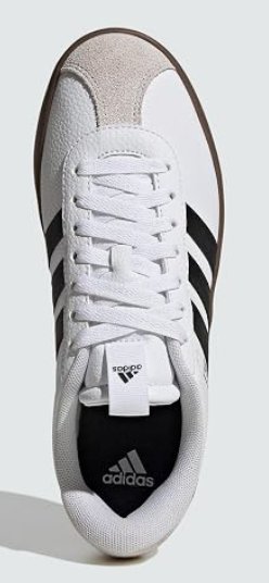 Adidas VL Court 3.0 Mujer Blanco/Marrón