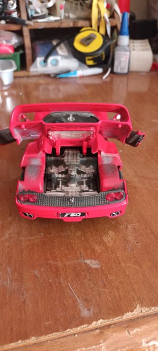 Coche a escala Ferrari F50