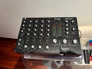 Omnitronic TRM-422 Mezclador Rotatorio + Maleta
