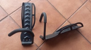 Soporte Bicicleta Pared Negro