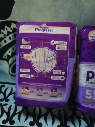 Pannolini Pampers Progressi tg 5 - 2 pacchi