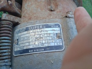 Motor industrial SUPER funcionando