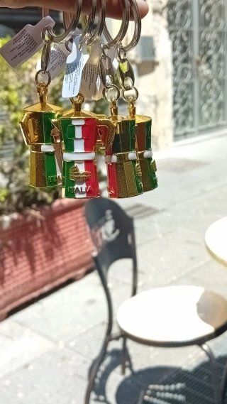 Portachiavi Moka Italiana