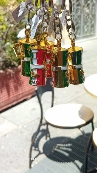 Portachiavi Moka Italiana
