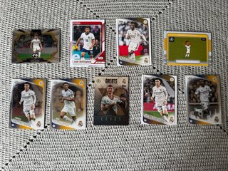 Colección cromos fútbol Real Madrid