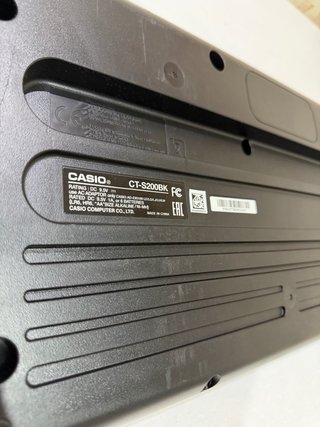 Teclado Casio CT-S200 Negro