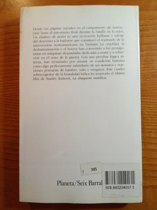 Un Chaleco de Acero, (pasta blanda en buen estado)