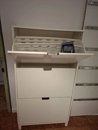 Zapatero Blanco Ikea