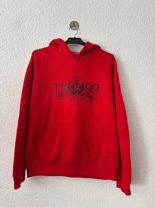 Sudadera FC Barcelona Roja Talla M-L