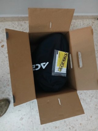 Casco Acerbis Fibra Carbono 940g sin estrenar