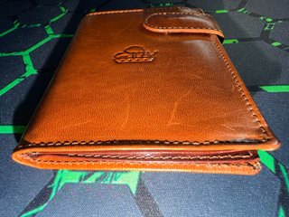 Gafas Aviador AWGSEE + Cartera Piel Marrón