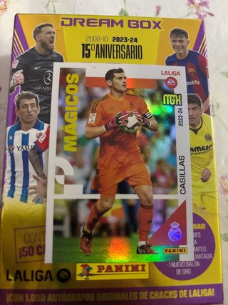Carta Panini Casillas Mágicos LaLiga