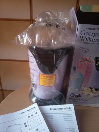 Máquina de Palomitas George Wilkinson