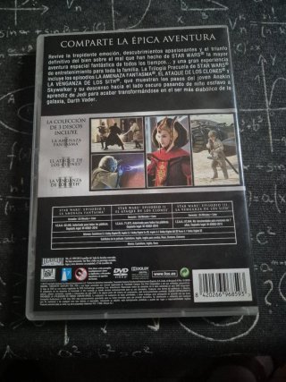 Star Wars Trilogía Secuelas DVD