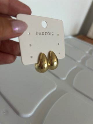 Pendientes dorados Parfois