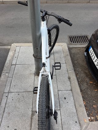Bicicleta Eléctrica Blanca