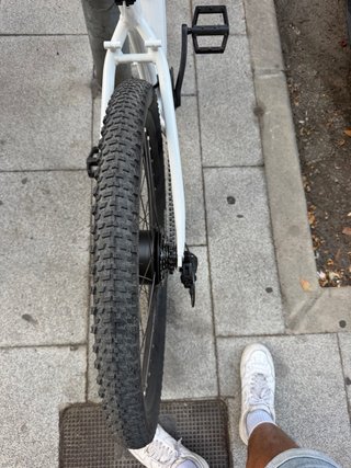 Bicicleta Eléctrica Blanca