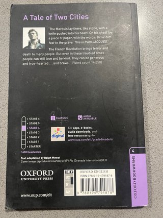 Oxford Bookworms Library: Stage 4: A Tale of Tw...