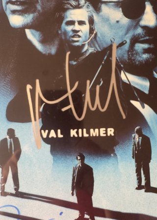 Póster Heat Firmado - Al Pacino, De Niro, Kilmer