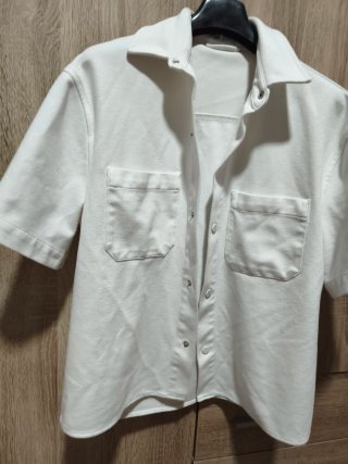 Sobrecamisa Zara Blanca