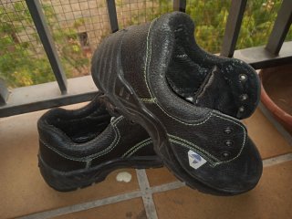 Zapatos de seguridad negros