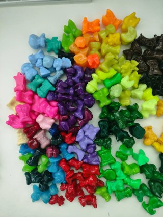 Lote 240 Gogo's Crazy Bones vintage años 90/2000