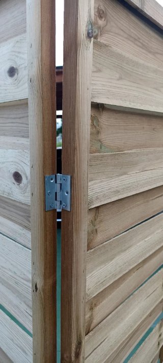 Biombo de madera