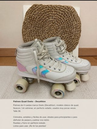 Patines Quad Oxelo Talla 38