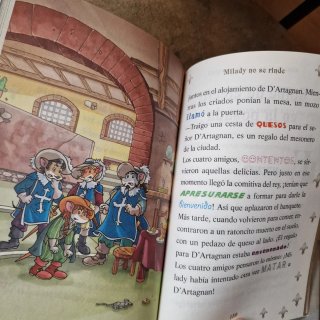Libro Los tres mosqueteros. Geranio Stilton.