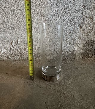Caraffa e 6 Bicchieri Argento 800