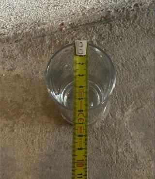 Caraffa e 6 Bicchieri Argento 800