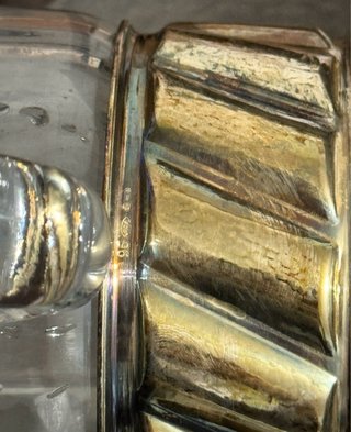 Caraffa e 6 Bicchieri Argento 800