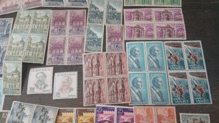 Lote de sellos antiguos de España – Años 60