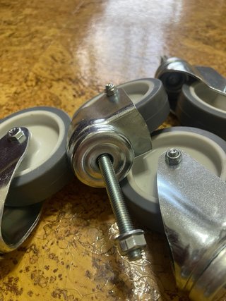 Ruedas para carrito