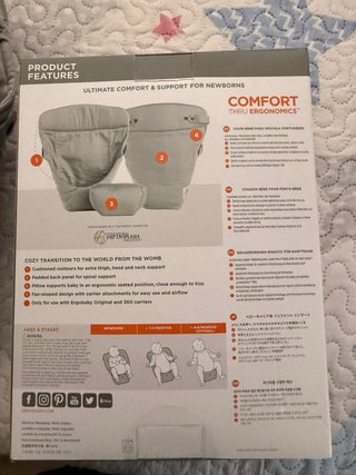 Cojín Bebé Ergobaby Original/360