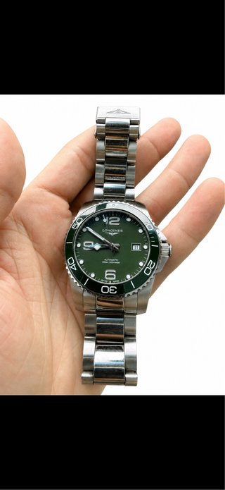 Longines HydroConquest Verde/Plata