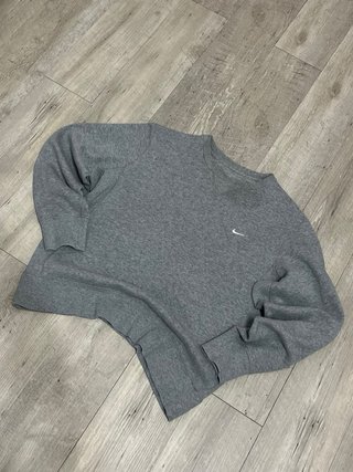 Sudadera Nike Gris Swoosh Talla M