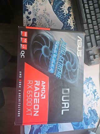 ASUS Dual OC RX 6500 XT 4GB GDDR6 Tarjeta Gráfica