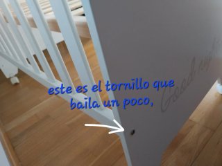 Cuna Micuna + Colchón y Accesorios