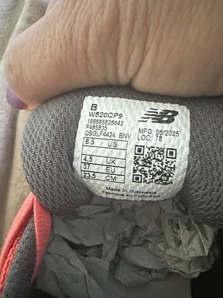 Zapatillas New Balance Naranja/Rojo