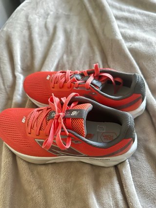 Zapatillas New Balance Naranja/Rojo